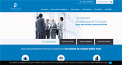 Desktop Screenshot of analis-finance.com